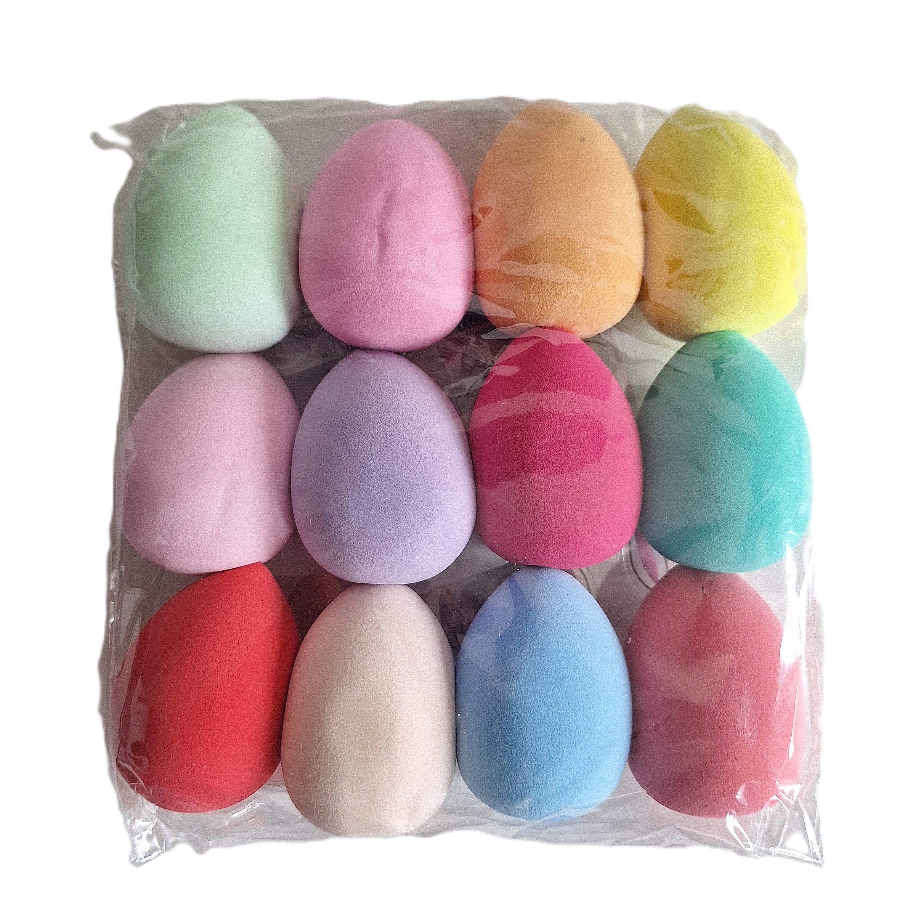 Esponja maquillaje con caja - Paquete con 12 unidades 
