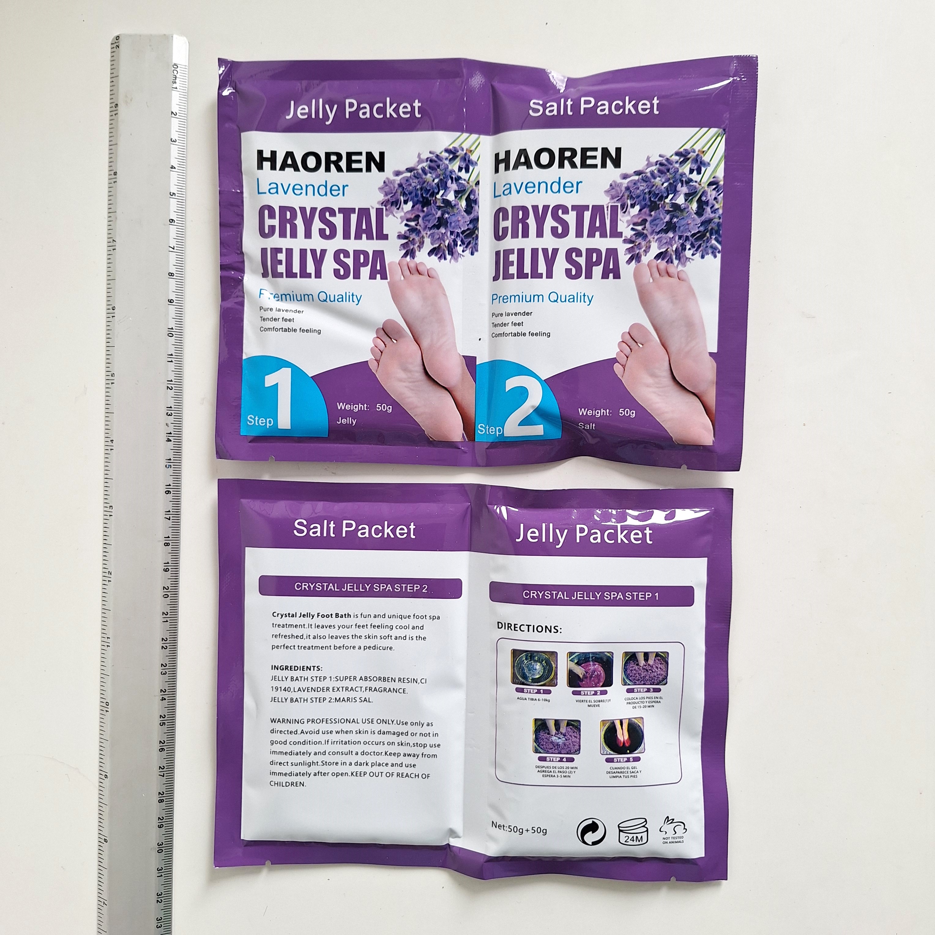 Exfoliante para Pies - Set de 2 Sobres, Lavanda