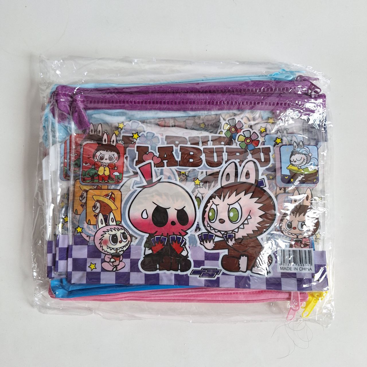 Cartera para Lápices  - LABUBU, paq con 12