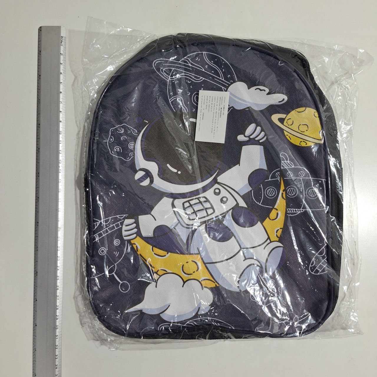Mochila - Astronauta, Azul/ Negra